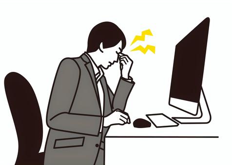 【デスクワークからくる不調】〜眼精疲労〜