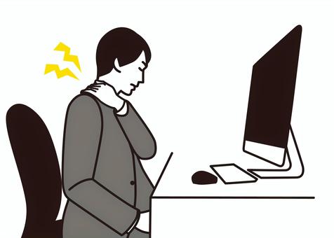 【デスクワークからくる不調】〜ストレートネック〜
